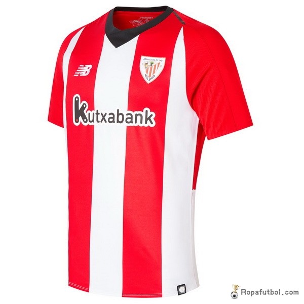 Camiseta Athletic Bilbao Replica Primera Ropa 2018/19 Rojo Blanco